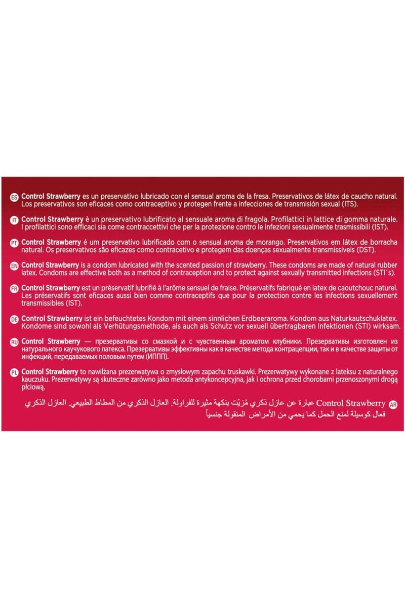 CONTROL - ADAPTA FRESA PRESERVATIVOS 144 UNIDADES