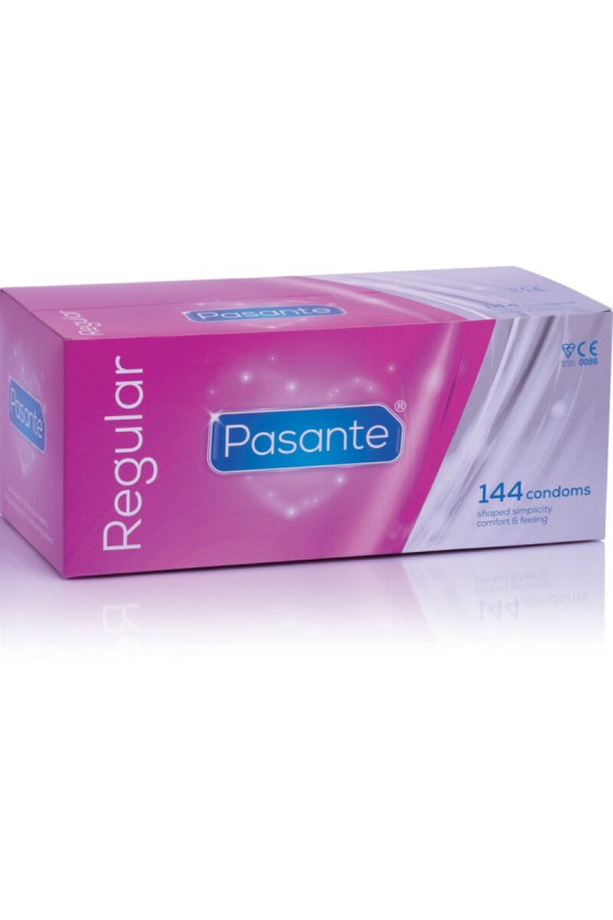 PASANTE - CONDOM GAMA REGULAR 144 UNIDADES