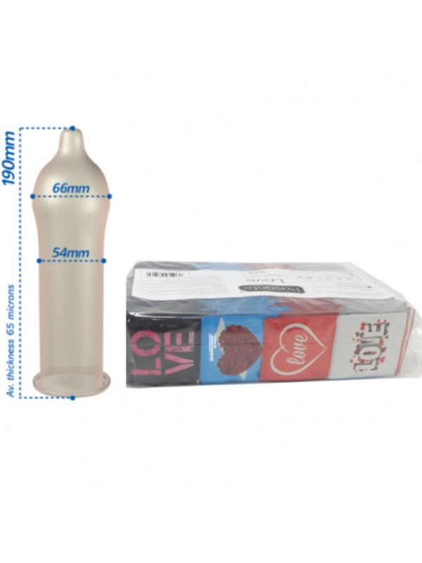 PASANTE - PRESERVATIVO LOVE BOLSA 144 UNIDADES