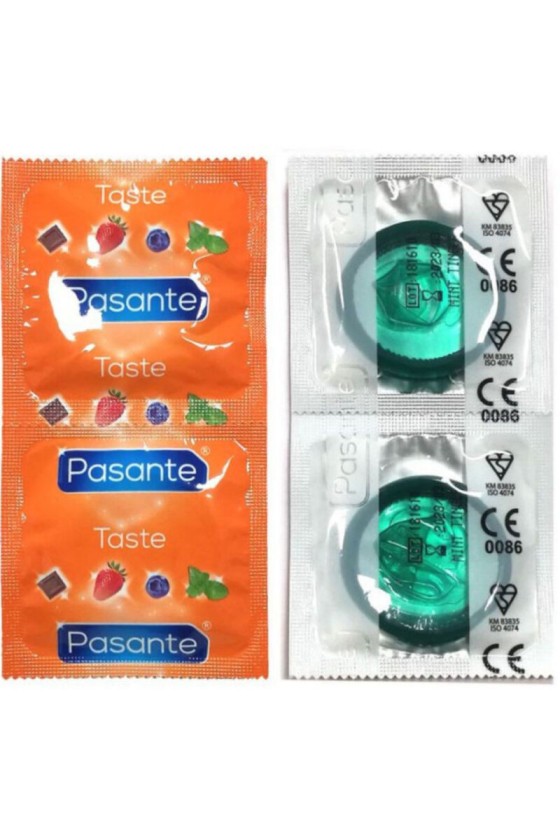 PASANTE - PRESERVATIVO SABOR MENTA BOLSA 144 UNIDADES