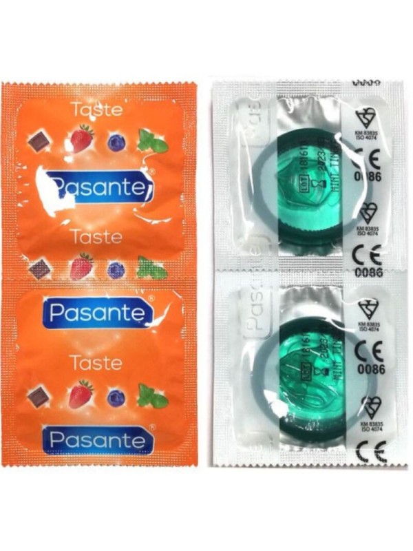 PASANTE - PRESERVATIVO SABOR MENTA BOLSA 144 UNIDADES