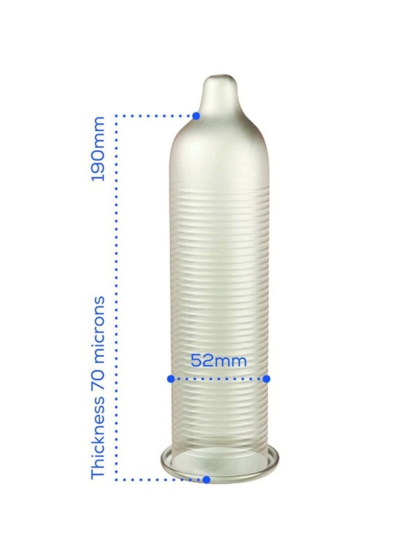 PASANTE - PRESERVATIVO EFECTO CALOR BOLSA 144 UNIDADES