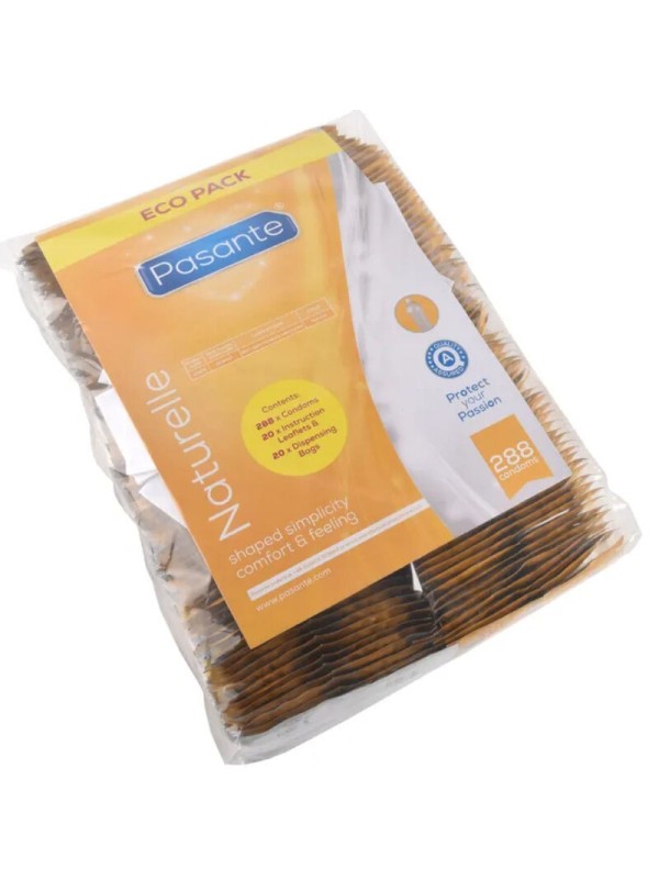 PASANTE - PRESERVATIVO ECO PACK NATURELLE BOLSA 288 UNIDADES