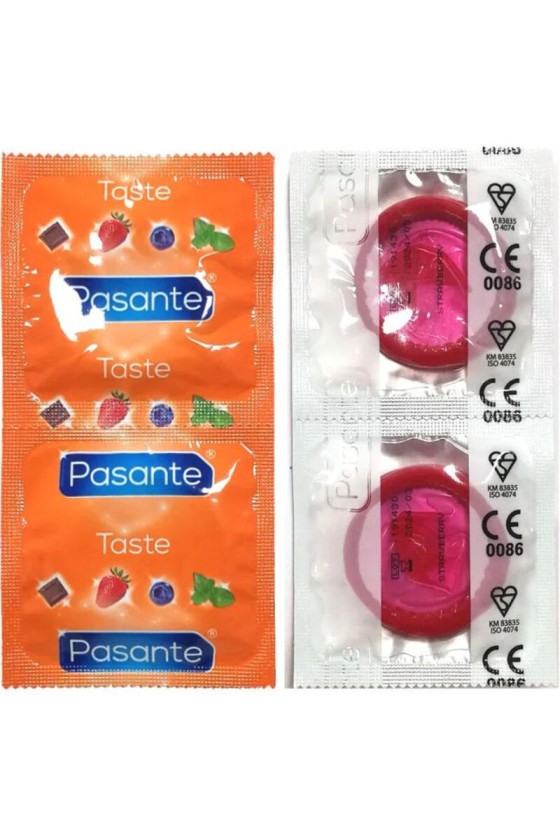 PASANTE - PRESERVATIVO SABOR FRESA BOLSA 144 UNIDADES