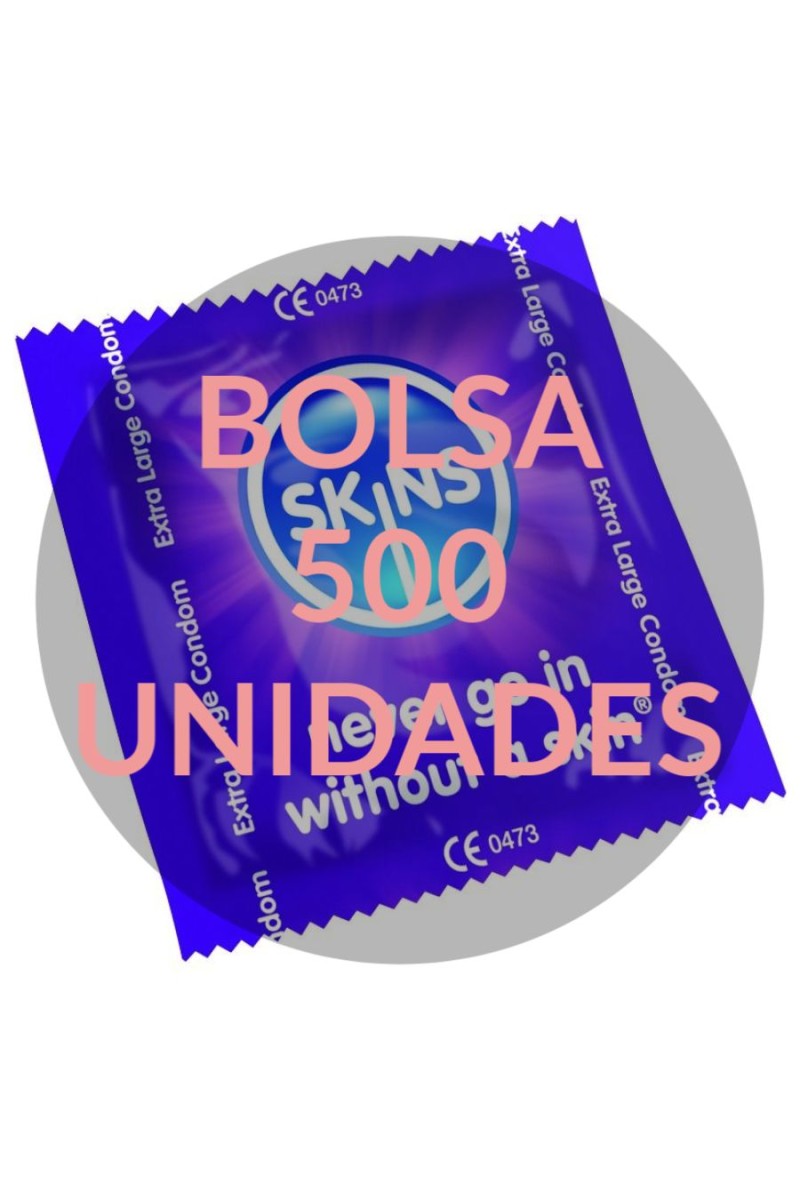 SKINS - PRESERVATIVO XXL BOLSA 500 UDS