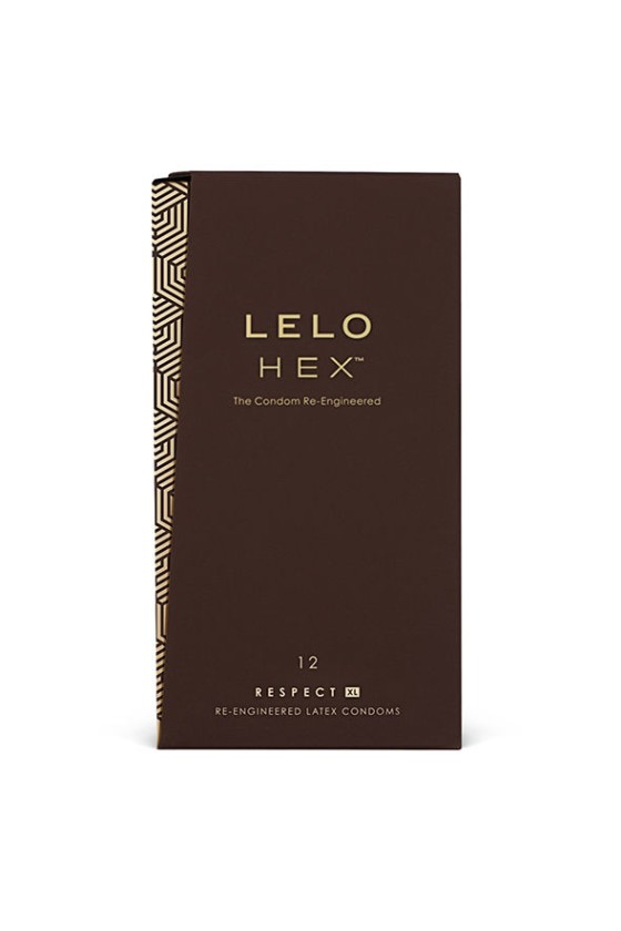 LELO - HEX PRESERVATIVO RESPECT XL 12 PACK