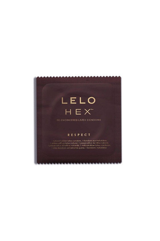 LELO - HEX PRESERVATIVO RESPECT XL 36 PACK