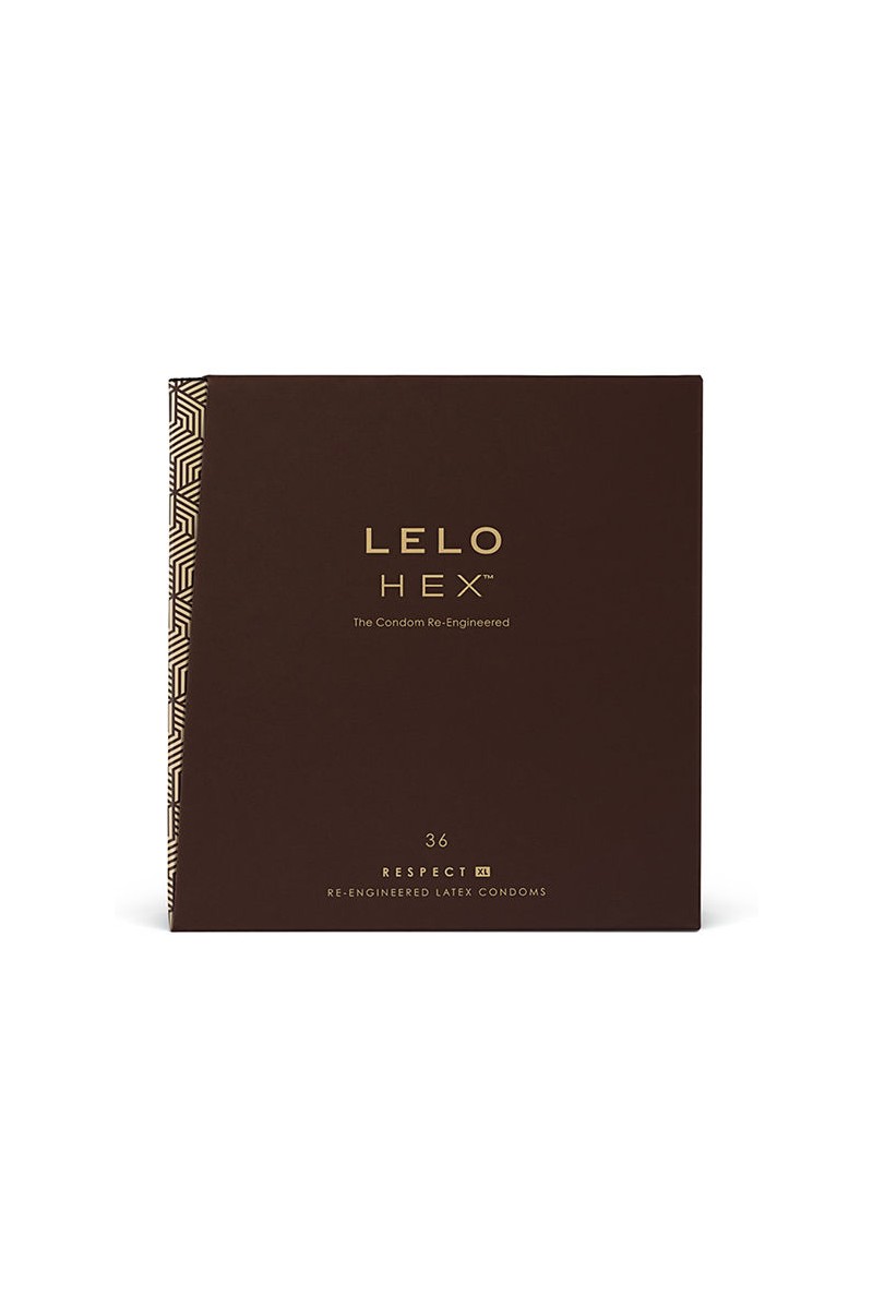 LELO - HEX PRESERVATIVO RESPECT XL 36 PACK