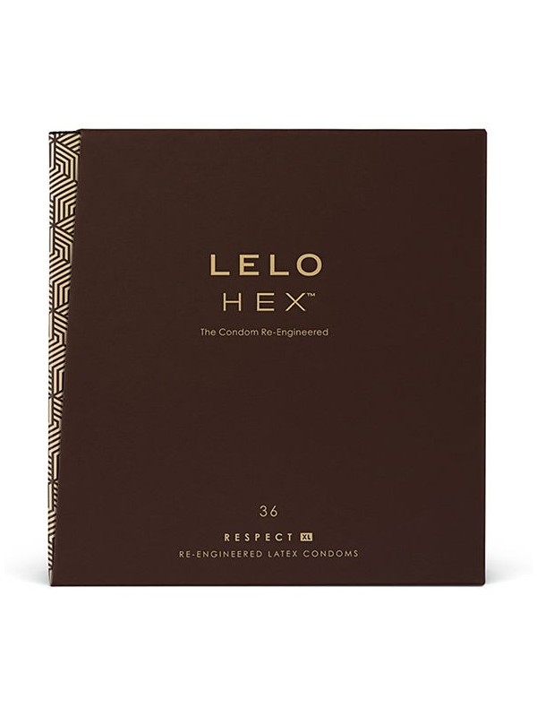 LELO - HEX PRESERVATIVO RESPECT XL 36 PACK
