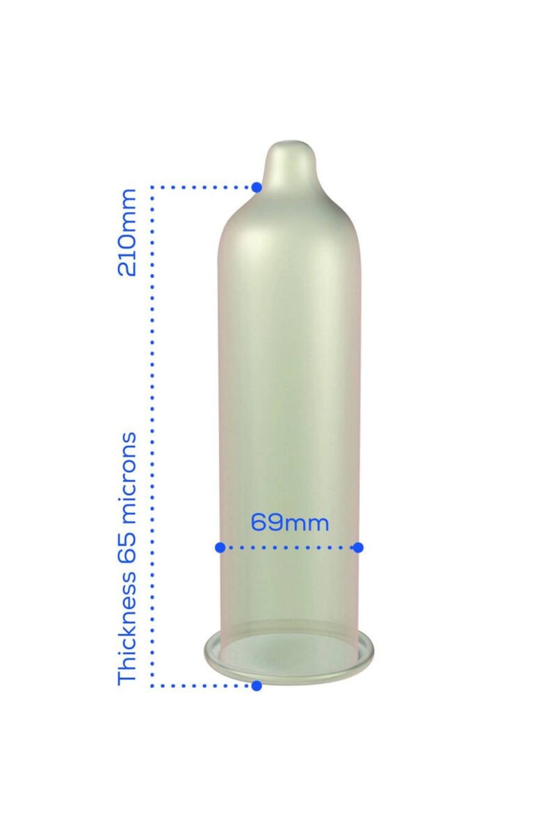 PASANTE - PRESERVATIVO TAMAÑO SUPER KING BOLSA 144 UNIDADES