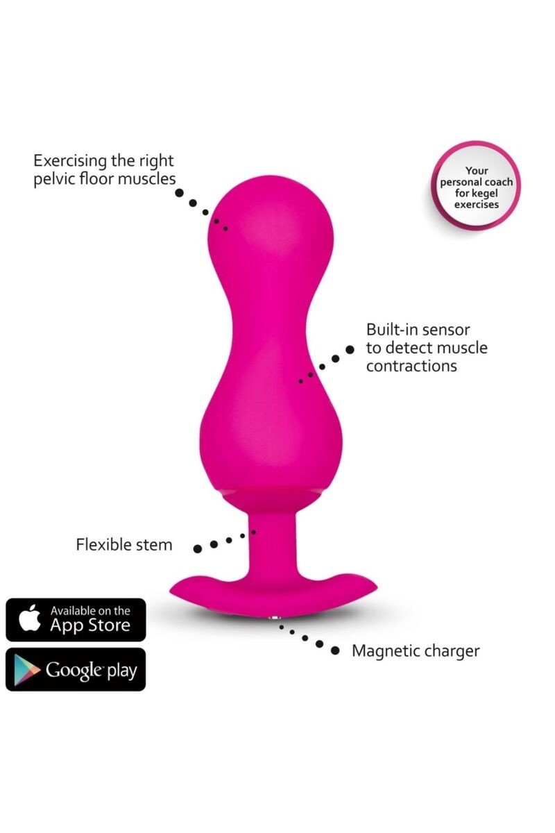 G-VIBE - GBALLS 3 - BOLAS KEGEL CON APP
