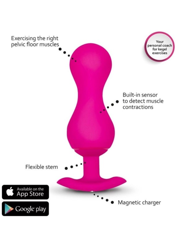 G-VIBE - GBALLS 3 - BOLAS KEGEL CON APP