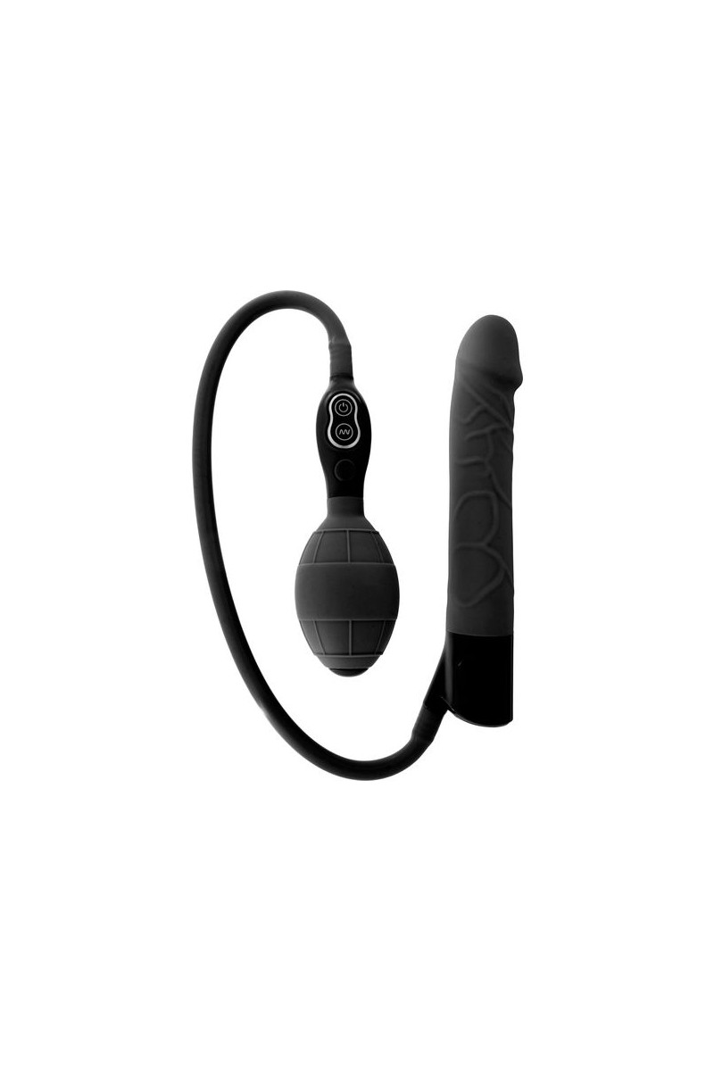 SEVEN CREATIONS - VIBRADOR HINCHABLE NEGRO