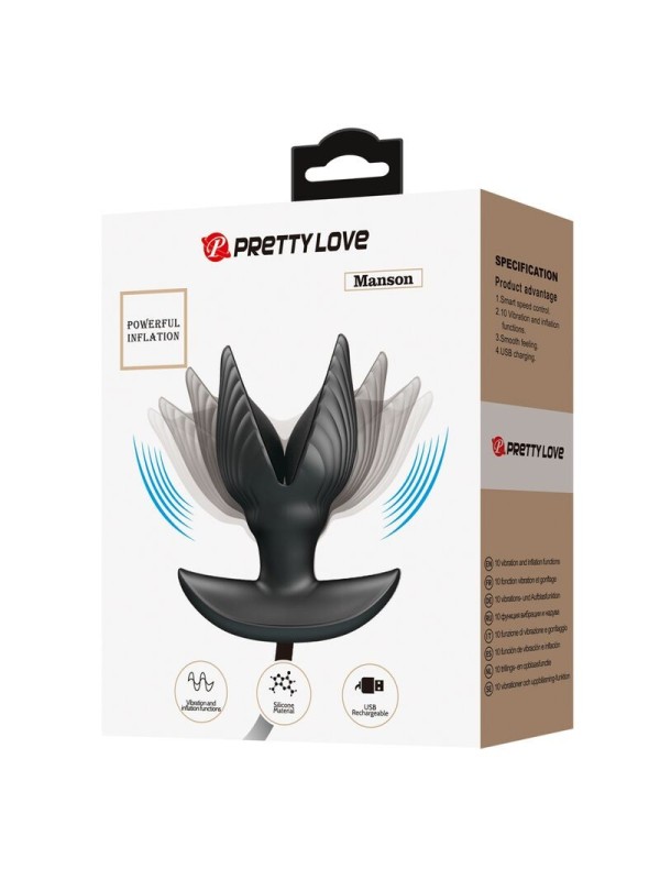 PRETTY LOVE - PLUG ANAL INFLABLE & RECARGABLE