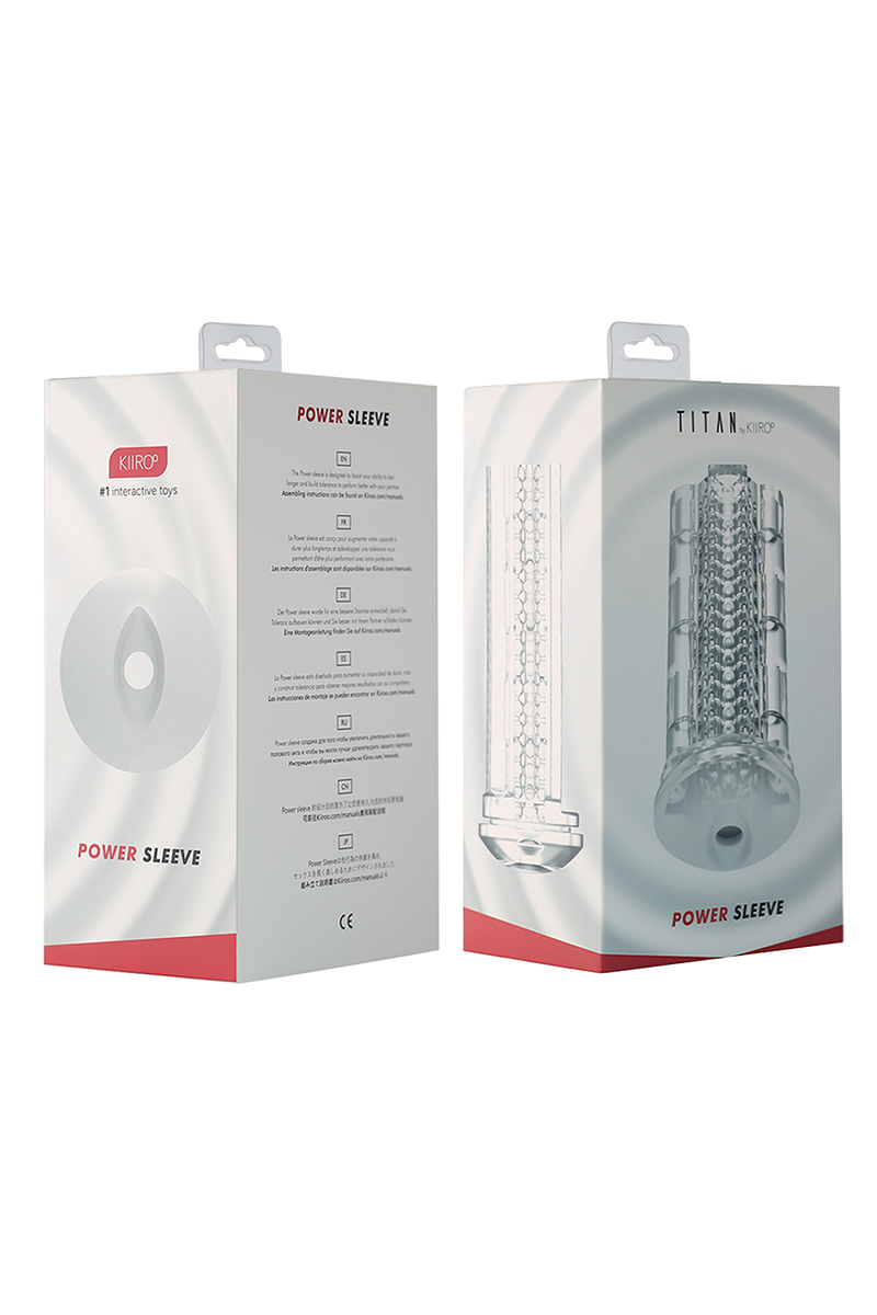 KIIROO - TITAN FUNDA MASTURBADOR POWER + RENDIMIENTO