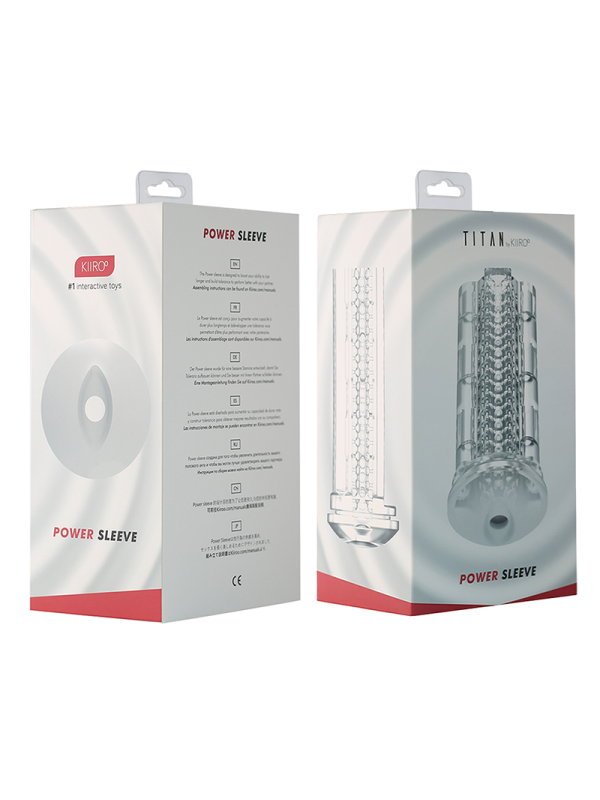 KIIROO - TITAN FUNDA MASTURBADOR POWER + RENDIMIENTO