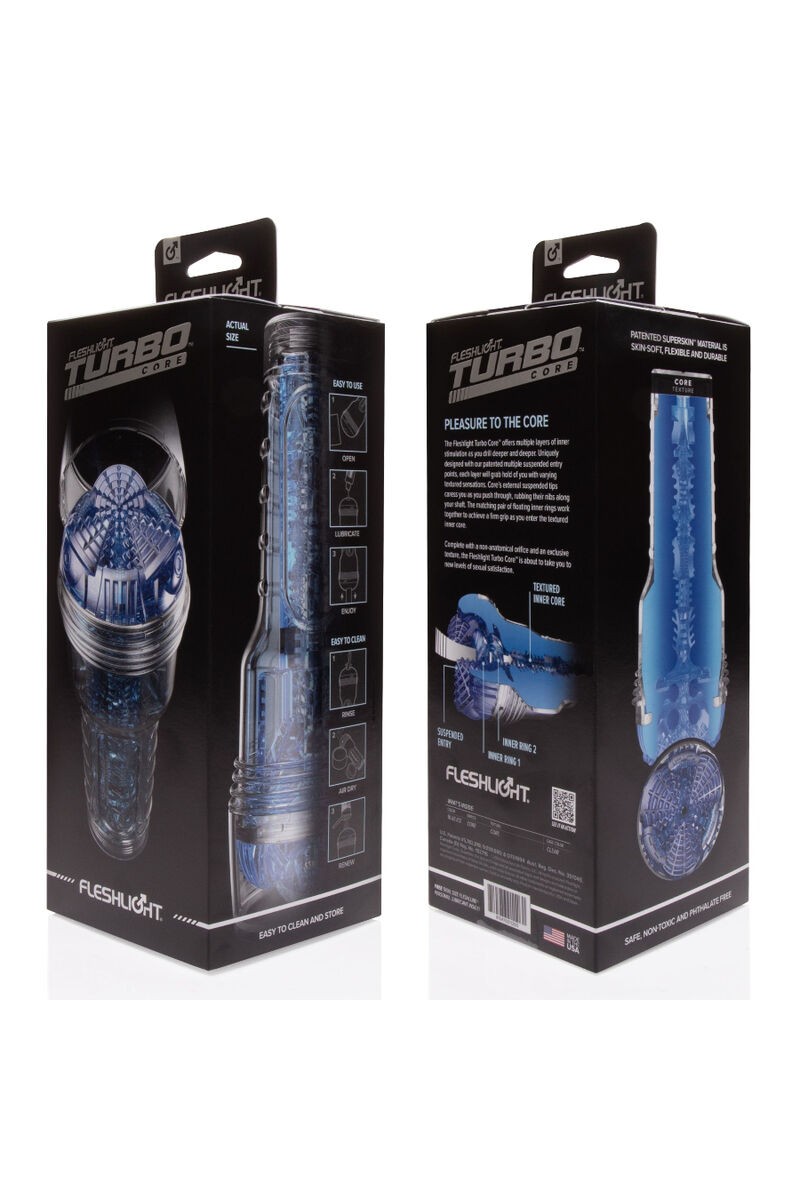 FLESHLIGHT - TURBO CORE BLUE ICE