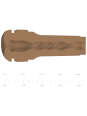 KIIROO - FEEL STROKER GENERIC BUTT MASTURBADOR - MID BROWN