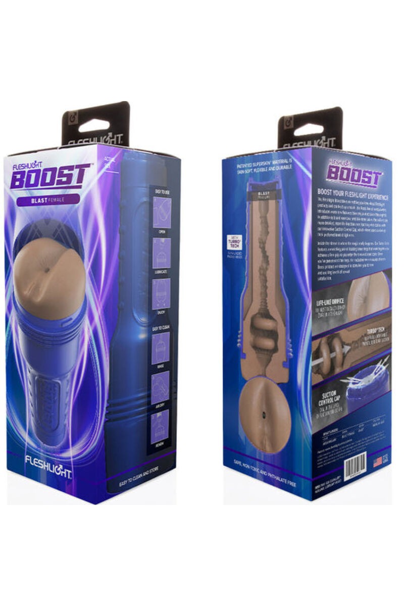 FLESHLIGHT BOOST - MASTURBADOR ANO BLAST FEMALE MD FLESH RP