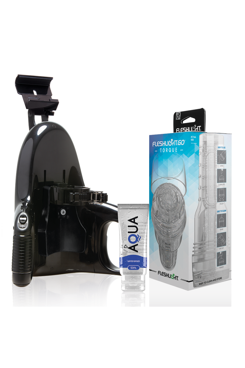 FLESHLIGHT - GO  TORQUE ICE + UNIVERSAL LAUNCH +AQUA QUALITY 50 ML