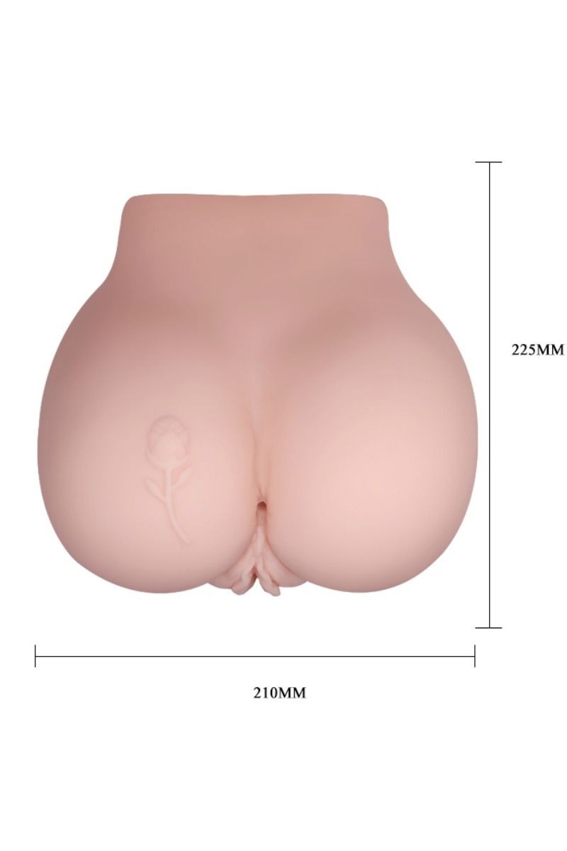 CRAZY BULL - VAGINA Y ANO CON TATUAJE REALISTICOS CON VIBRACION