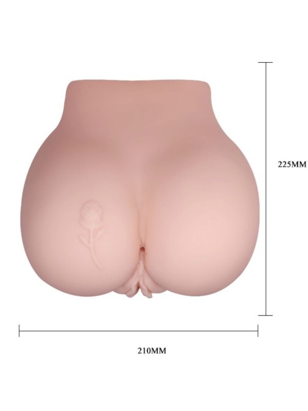 CRAZY BULL - VAGINA Y ANO CON TATUAJE REALISTICOS CON VIBRACION