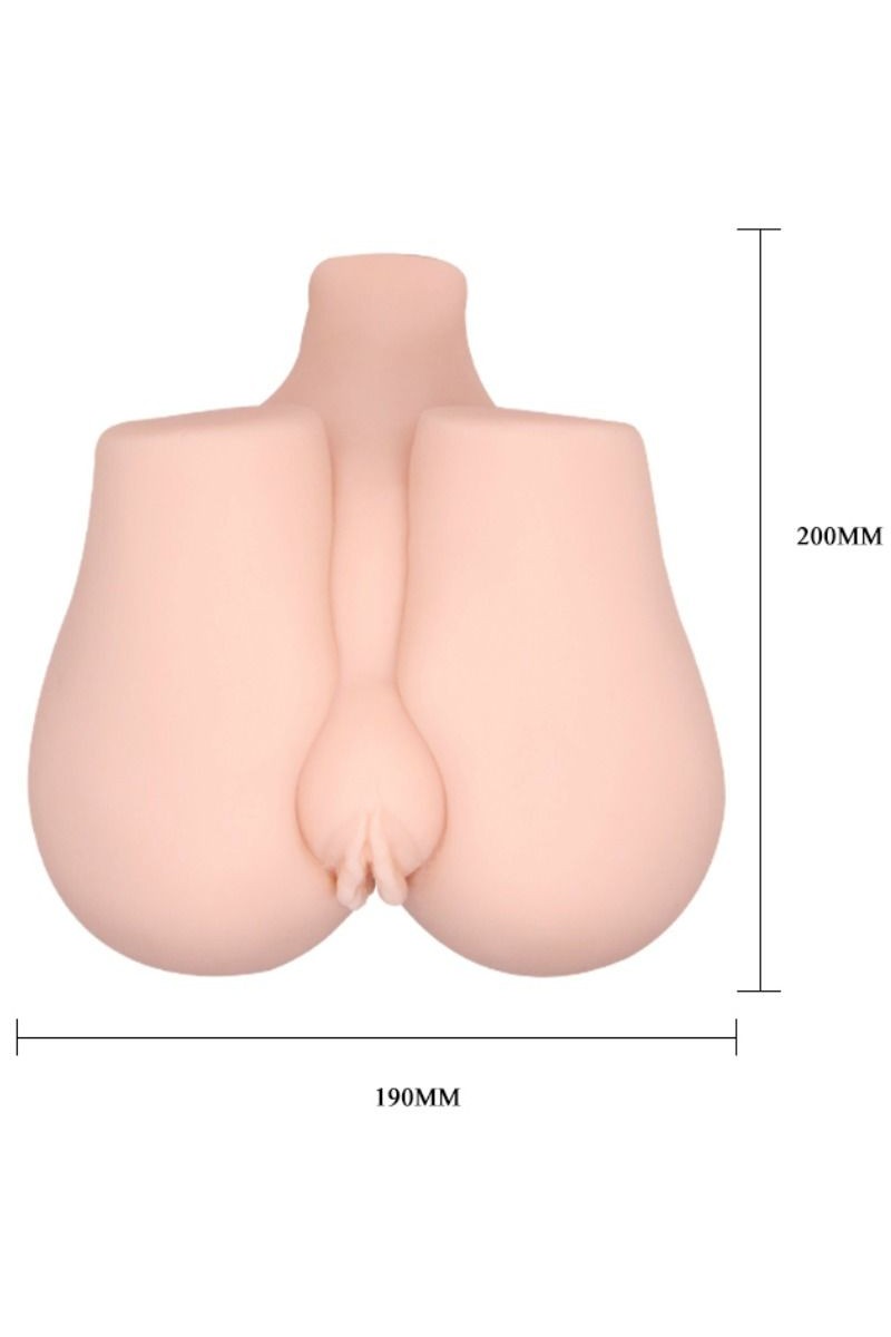 CRAZY BULL - VAGINA Y ANO REALISTICOS CON VIBRACION POSICION 3