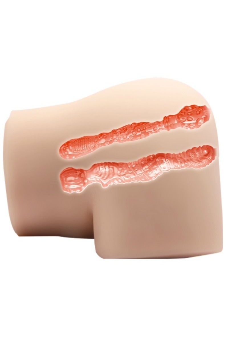 CRAZY BULL - VAGINA Y ANO REALISTICOS CON VIBRACION POSICION 4