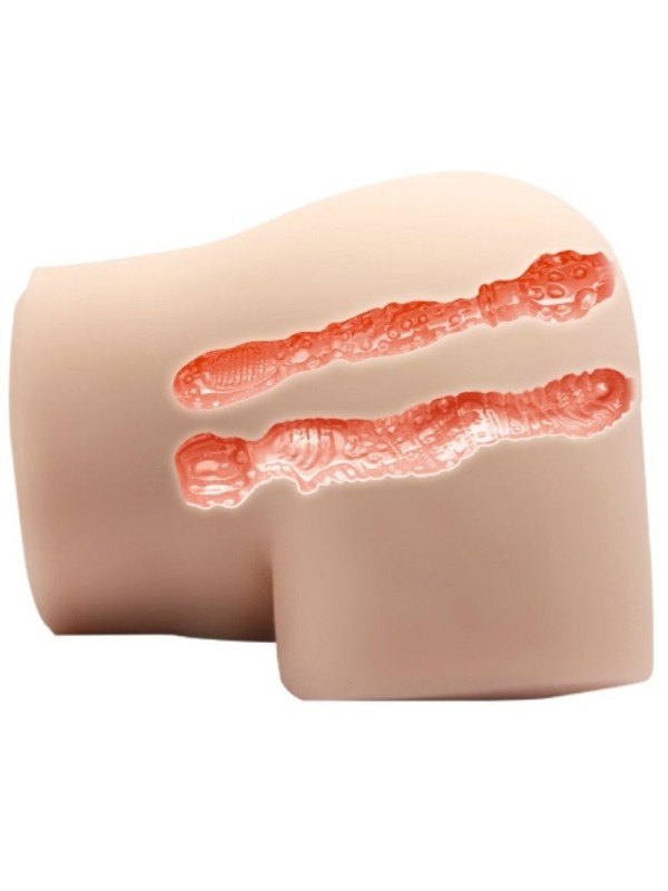 CRAZY BULL - VAGINA Y ANO REALISTICOS CON VIBRACION POSICION 4