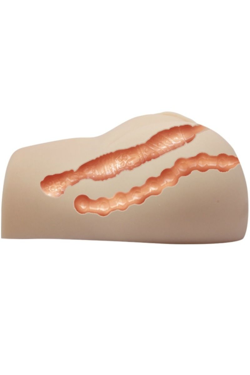 CRAZY BULL - VAGINA Y ANO REALISTICOS CON VIBRACION POSICION 7