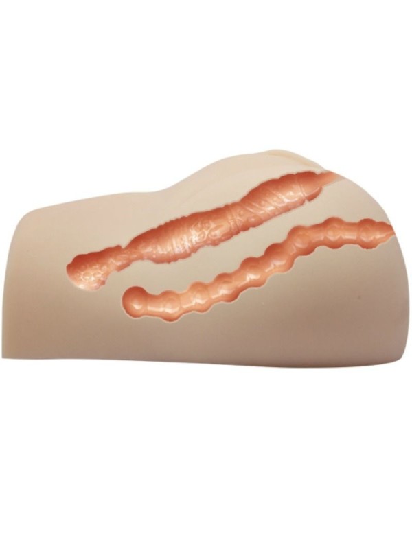 CRAZY BULL - VAGINA Y ANO REALISTICOS CON VIBRACION POSICION 7