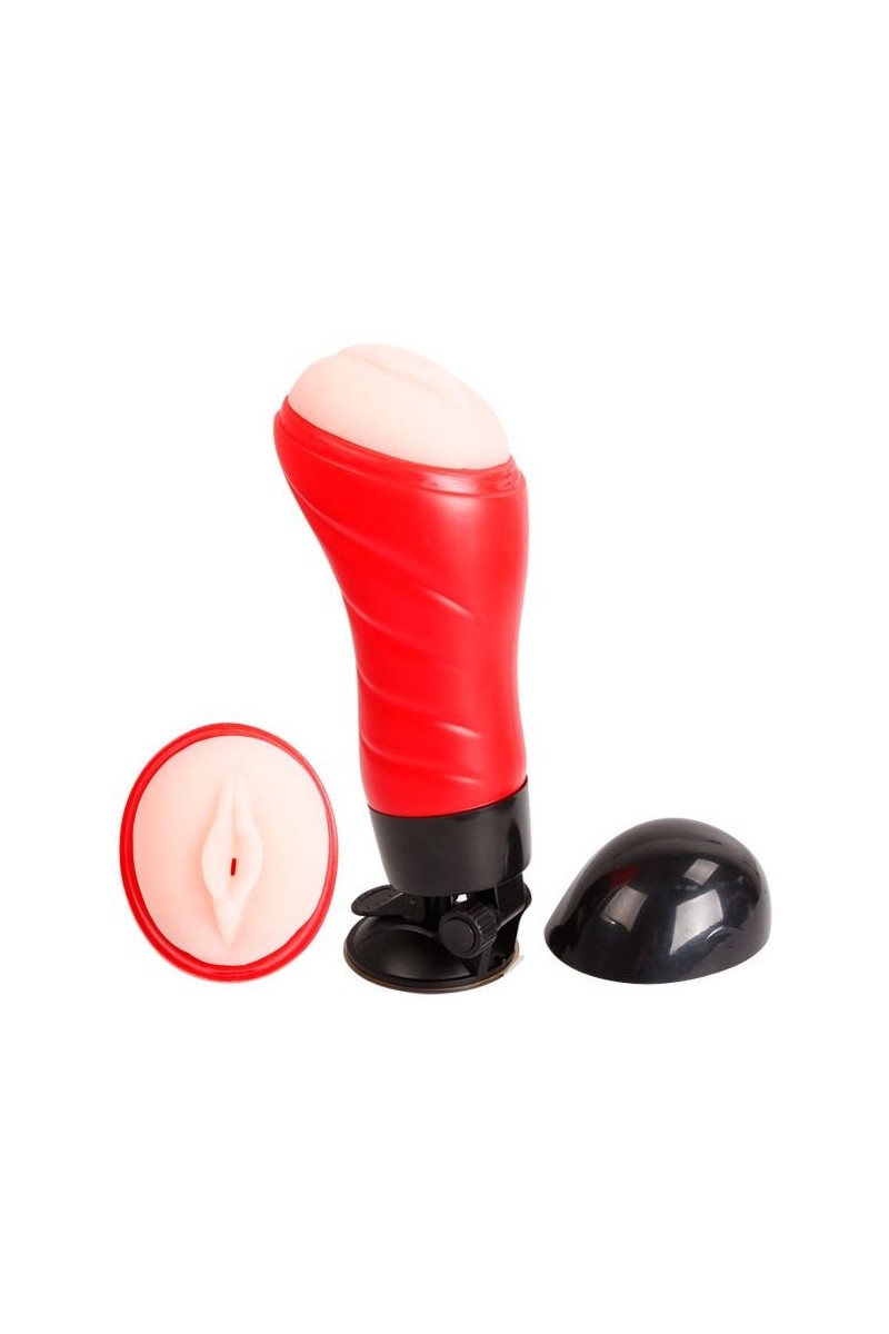 CRAZY BULL - VAGINA CON BASE MASTURBADOR VOZ