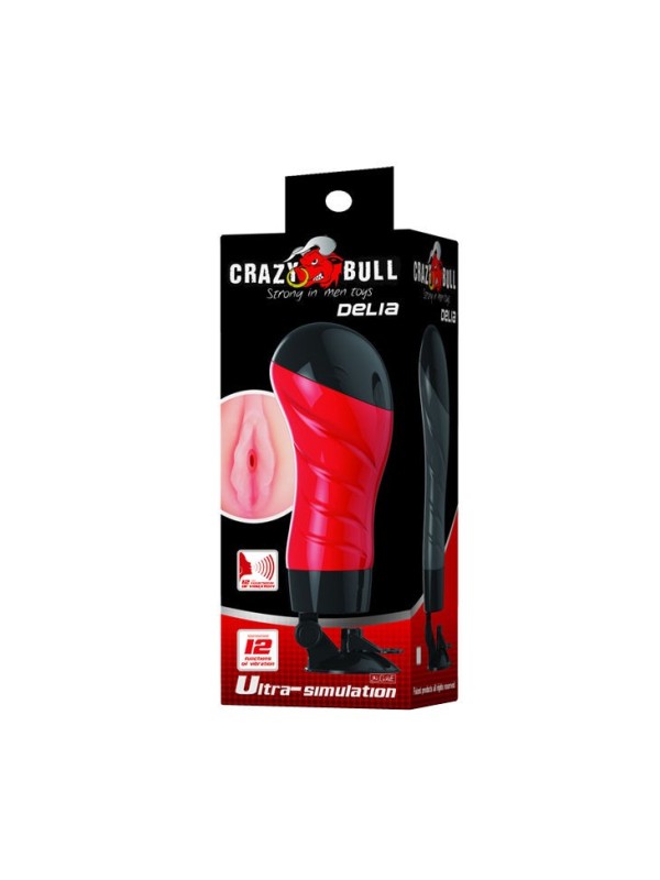 CRAZY BULL - VAGINA CON BASE MASTURBADOR VOZ