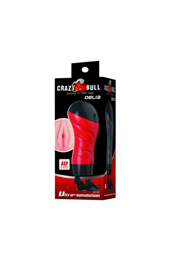 CRAZY BULL - FLORA VAGINA CON BASE MASTURBADOR VOZ