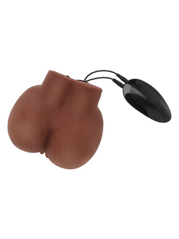 ACT - HOT HONEY RIDER MASTURBADOR CON VIBRADOR BROWN
