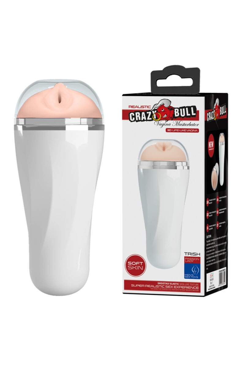 CRAZY BULL - TRISH MASTURBADOR 3D LIFE-LIKE VAGINA