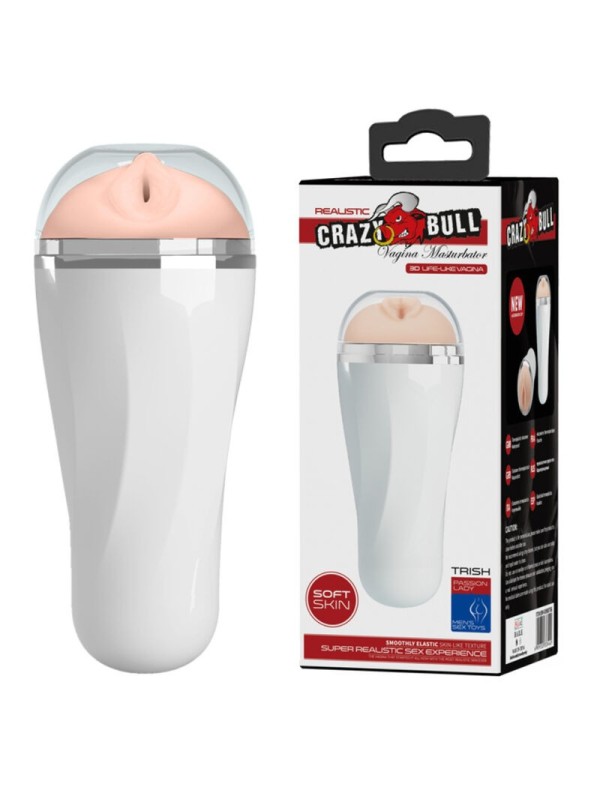 CRAZY BULL - TRISH MASTURBADOR 3D LIFE-LIKE VAGINA