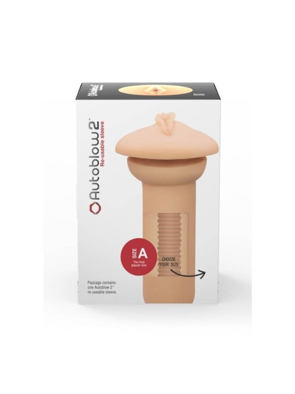 AUTOBLOW - MANGA VAGINA 2+ TAMAÑO A