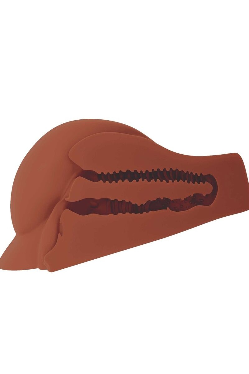 PDX PLUS - MASTURBADOR PERFECT ASS XL DOBLE ENTRADA MARRON