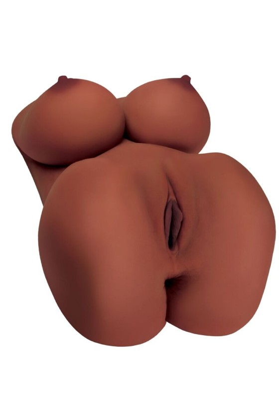 PDX PLUS - TORSO MASTURBADOR EZ BANG FEMENINO REALISTA MARRON