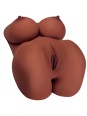 PDX PLUS - TORSO MASTURBADOR EZ BANG FEMENINO REALISTA MARRON