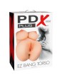 PDX PLUS - TORSO MASTURBADOR EZ BANG FEMENINO REALISTA