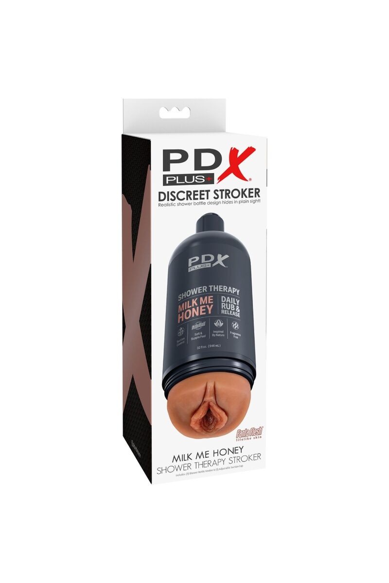 PDX PLUS - MASTURBADOR STROKER MILK ME HONEY CARAMELO