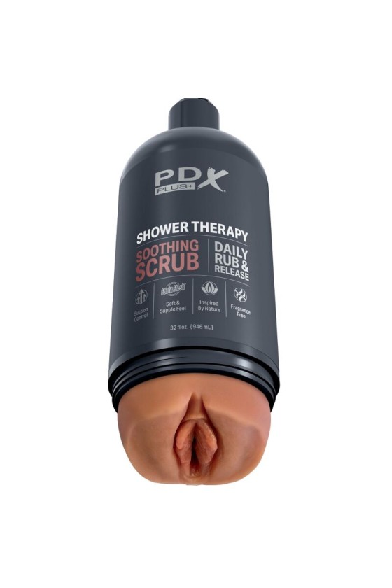 PDX PLUS - MASTURBADOR STROKER SOOTHING SCRUB CARAMELO