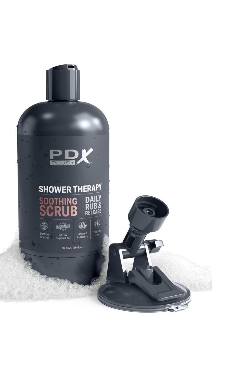 PDX PLUS - MASTURBADOR STROKER SOOTHING SCRUB CARAMELO