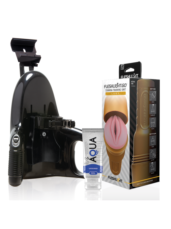FLESHLIGHT - STAMINA GO TRAINING UNIT LADY + UNIVERSAL  + LUBRICANTE