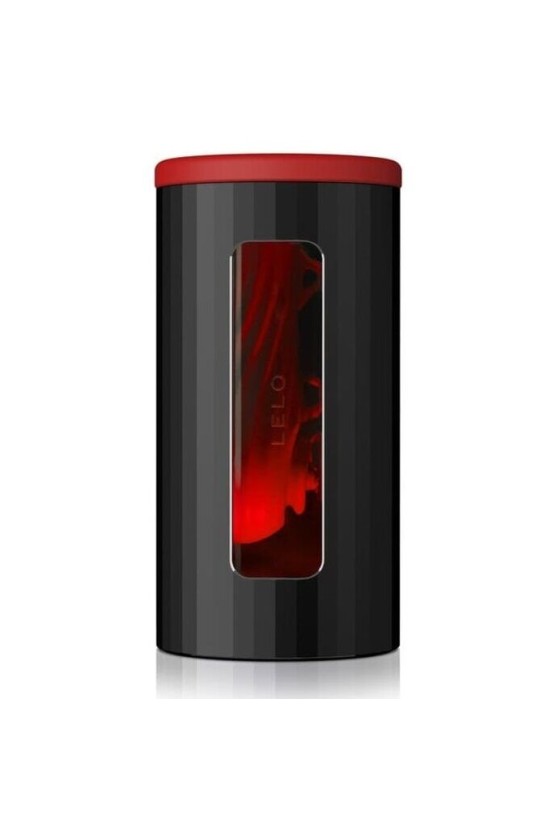 LELO - F1S V2 MASTURBADOR CON TECNOLOGIA SDK ROJO - NEGRO