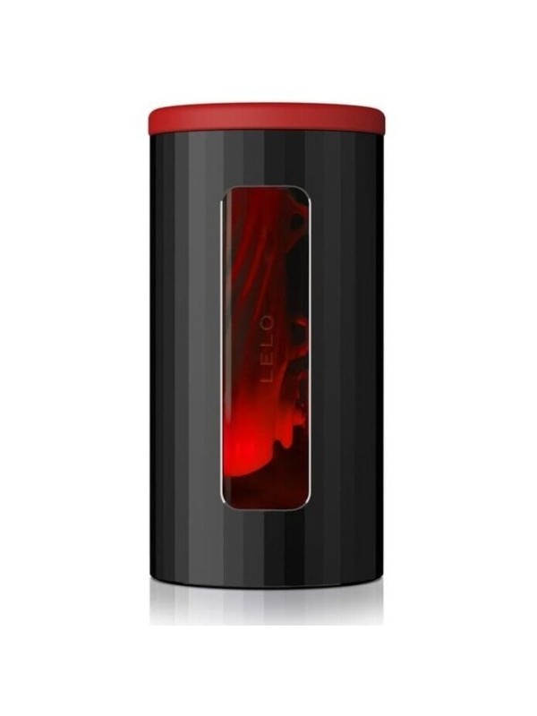 LELO - F1S V2 MASTURBADOR CON TECNOLOGIA SDK ROJO - NEGRO