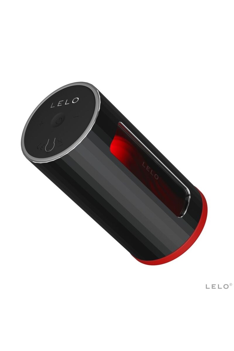 LELO - F1S V2 MASTURBADOR CON TECNOLOGIA SDK ROJO - NEGRO