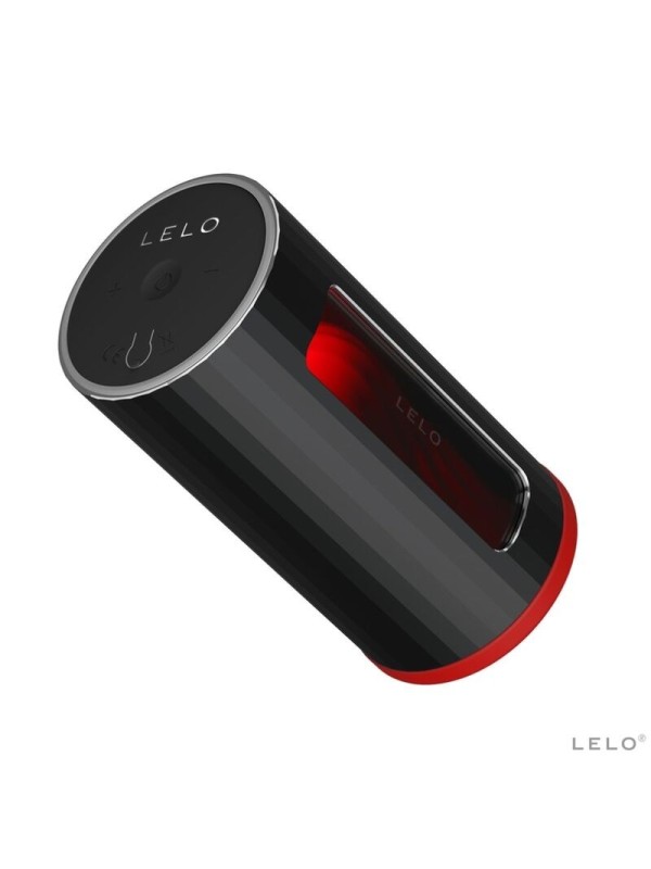 LELO - F1S V2 MASTURBADOR CON TECNOLOGIA SDK ROJO - NEGRO